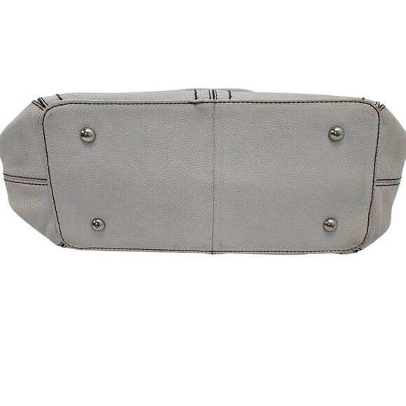 Clarks Pebble Leather Satchel Handbag - Picture 5 of 10